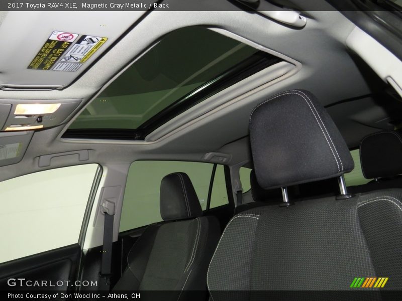 Magnetic Gray Metallic / Black 2017 Toyota RAV4 XLE