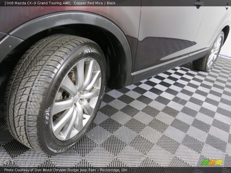 Copper Red Mica / Black 2008 Mazda CX-9 Grand Touring AWD