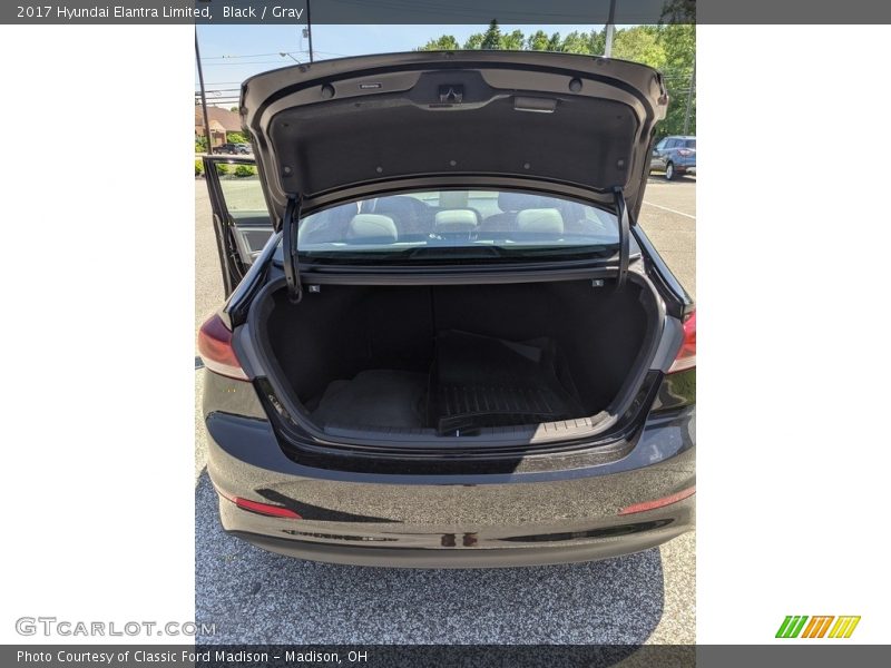 Black / Gray 2017 Hyundai Elantra Limited