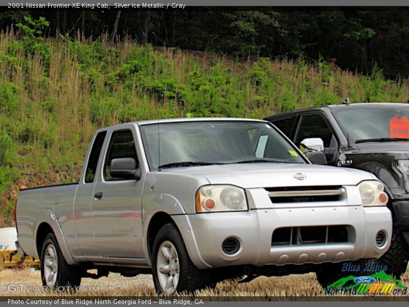 Silver Ice Metallic / Gray 2001 Nissan Frontier XE King Cab