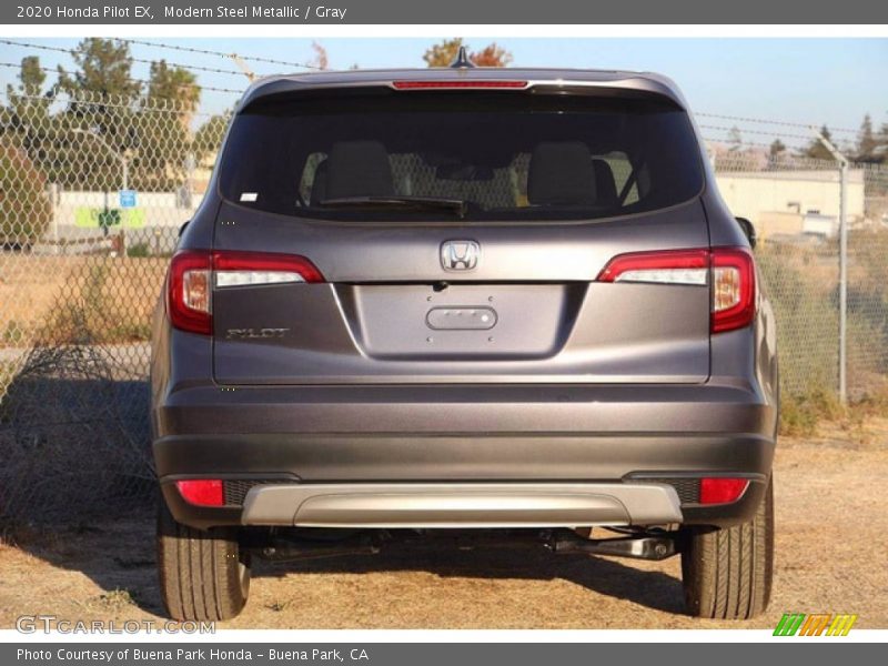 Modern Steel Metallic / Gray 2020 Honda Pilot EX