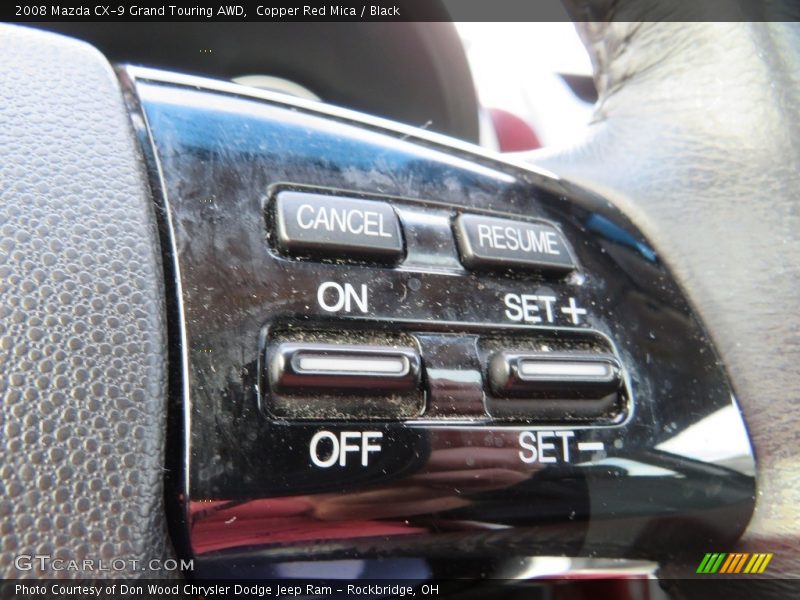 Copper Red Mica / Black 2008 Mazda CX-9 Grand Touring AWD