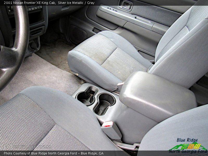 Silver Ice Metallic / Gray 2001 Nissan Frontier XE King Cab