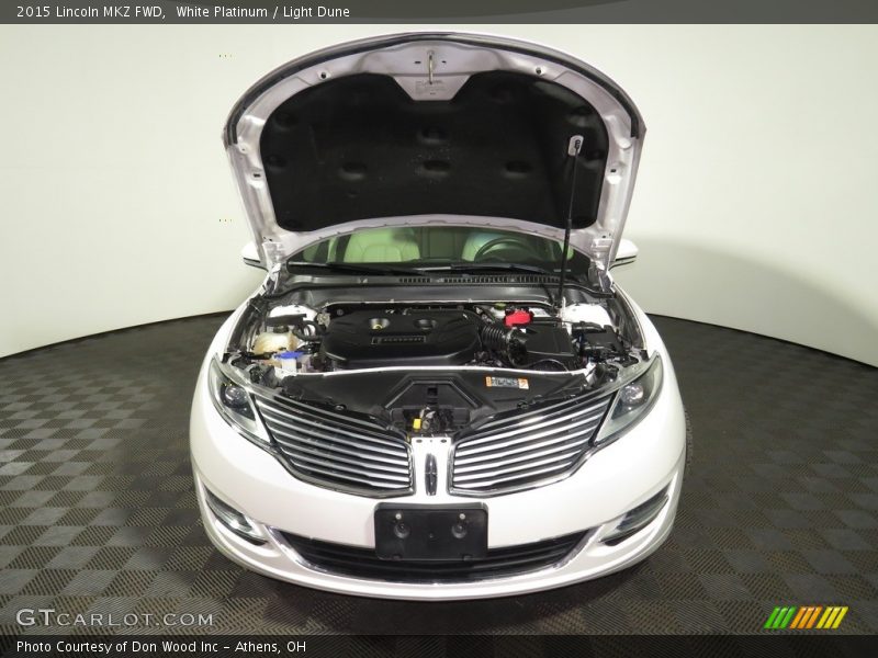 White Platinum / Light Dune 2015 Lincoln MKZ FWD