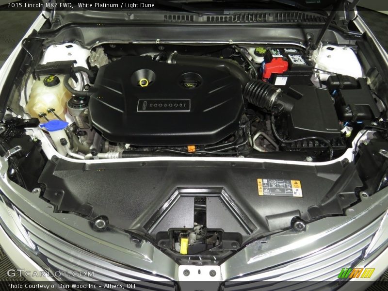 White Platinum / Light Dune 2015 Lincoln MKZ FWD