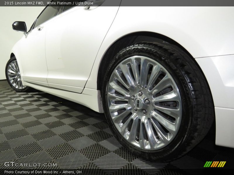 White Platinum / Light Dune 2015 Lincoln MKZ FWD