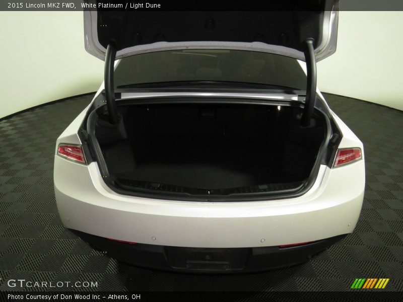 White Platinum / Light Dune 2015 Lincoln MKZ FWD