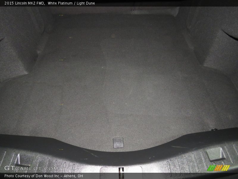 White Platinum / Light Dune 2015 Lincoln MKZ FWD