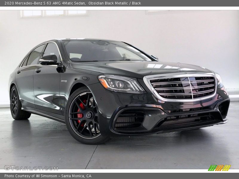 Front 3/4 View of 2020 S 63 AMG 4Matic Sedan