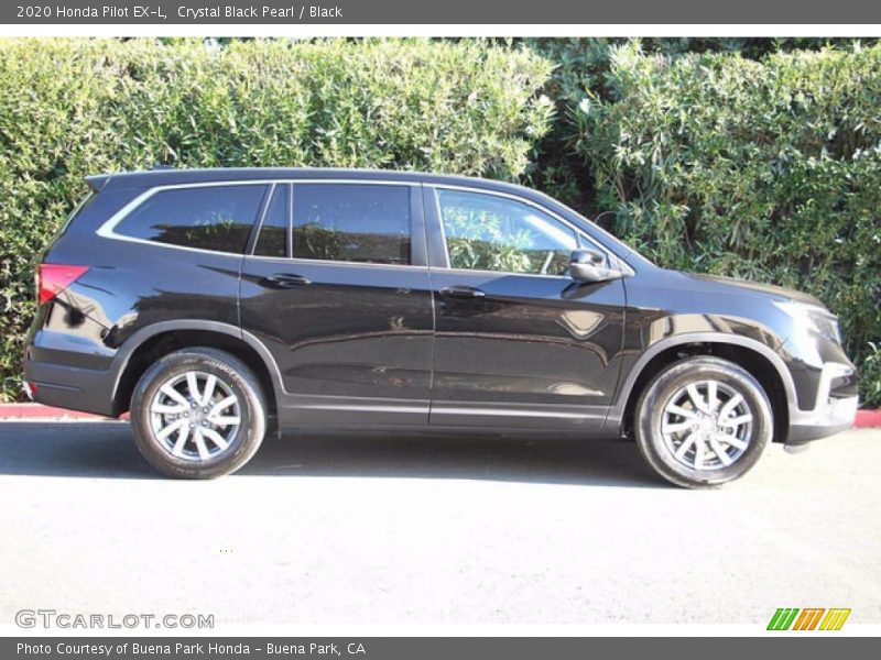 Crystal Black Pearl / Black 2020 Honda Pilot EX-L