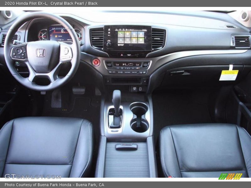 Crystal Black Pearl / Black 2020 Honda Pilot EX-L