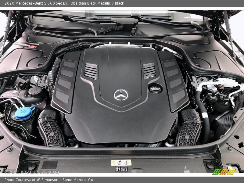 Obsidian Black Metallic / Black 2020 Mercedes-Benz S 560 Sedan
