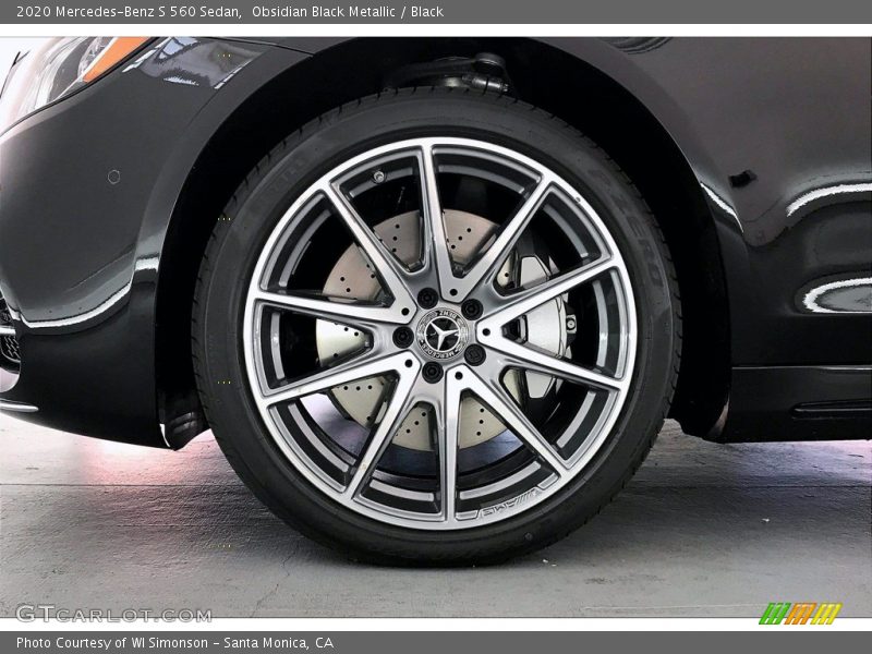 Obsidian Black Metallic / Black 2020 Mercedes-Benz S 560 Sedan