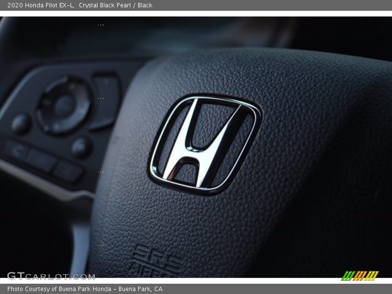 Crystal Black Pearl / Black 2020 Honda Pilot EX-L
