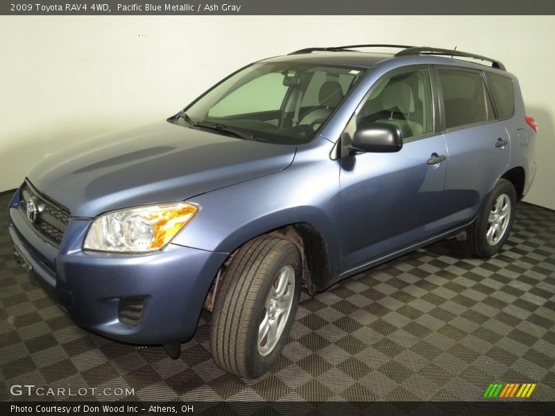 Pacific Blue Metallic / Ash Gray 2009 Toyota RAV4 4WD