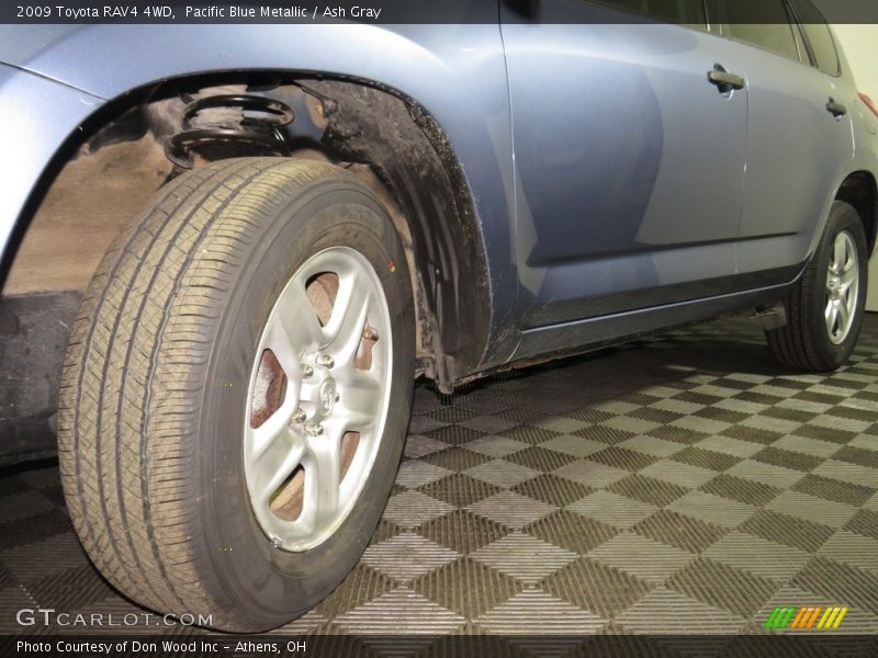 Pacific Blue Metallic / Ash Gray 2009 Toyota RAV4 4WD