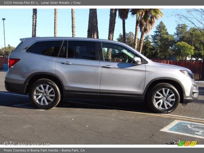 Lunar Silver Metallic / Gray 2020 Honda Pilot EX-L