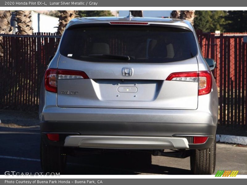 Lunar Silver Metallic / Gray 2020 Honda Pilot EX-L