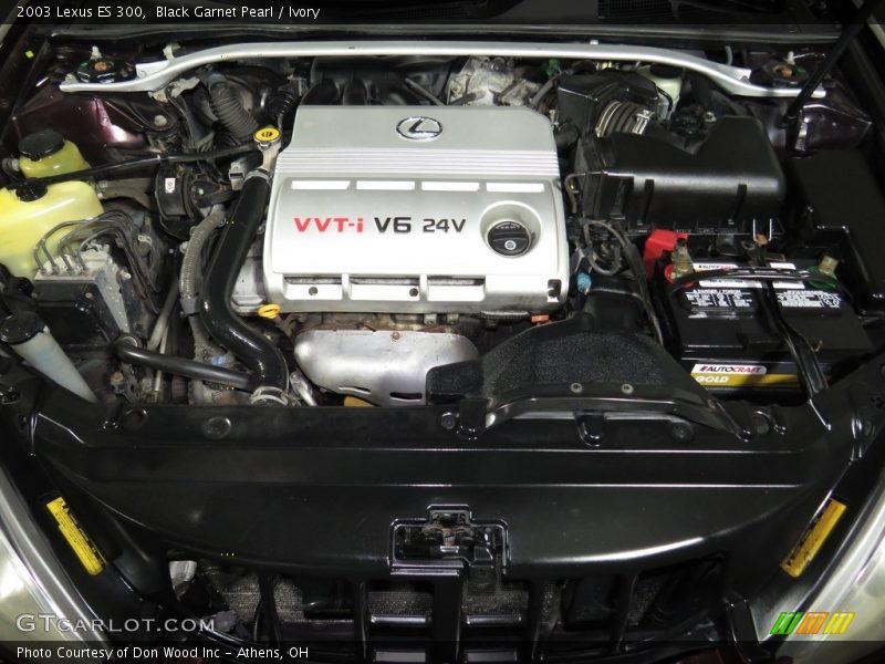 Black Garnet Pearl / Ivory 2003 Lexus ES 300