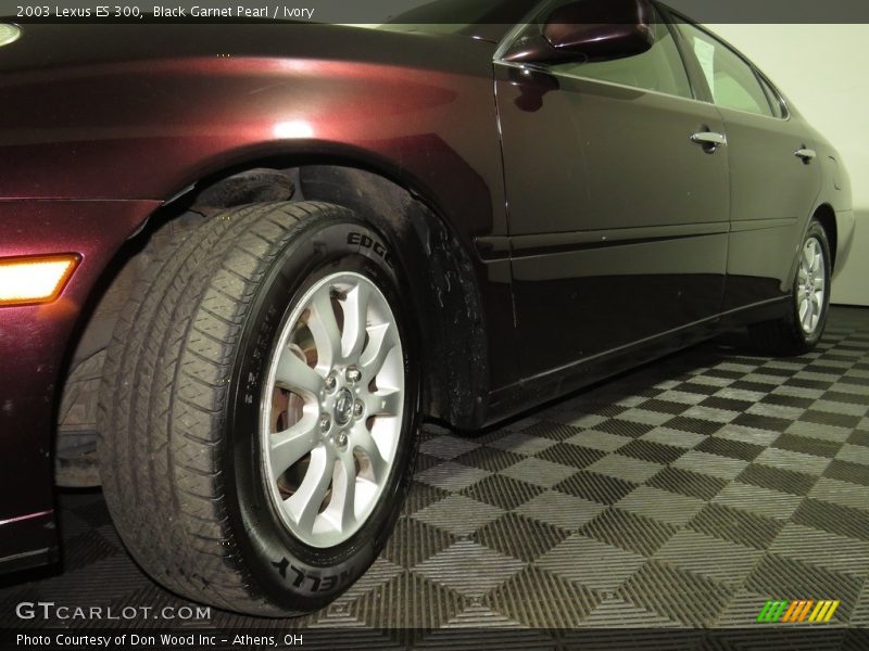 Black Garnet Pearl / Ivory 2003 Lexus ES 300