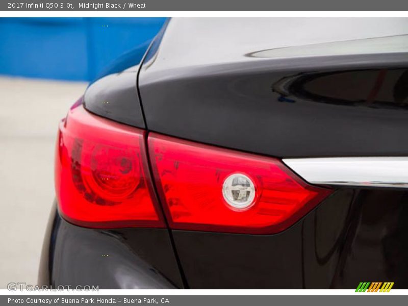 Midnight Black / Wheat 2017 Infiniti Q50 3.0t