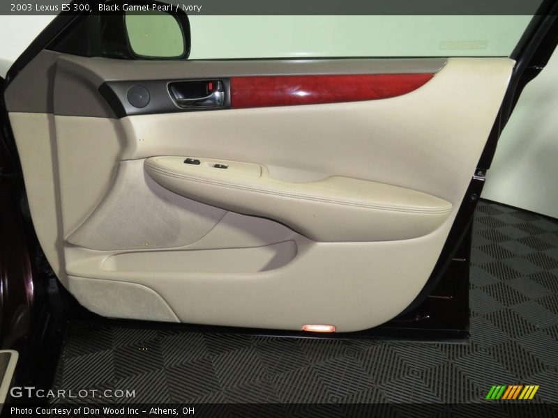 Black Garnet Pearl / Ivory 2003 Lexus ES 300