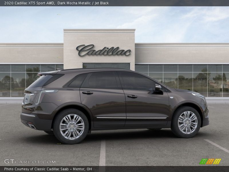 Dark Mocha Metallic / Jet Black 2020 Cadillac XT5 Sport AWD