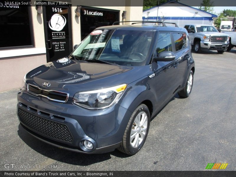 Fathom Blue / Black 2016 Kia Soul !