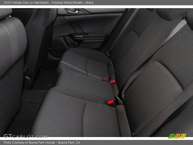 Polished Metal Metallic / Black 2020 Honda Civic LX Hatchback