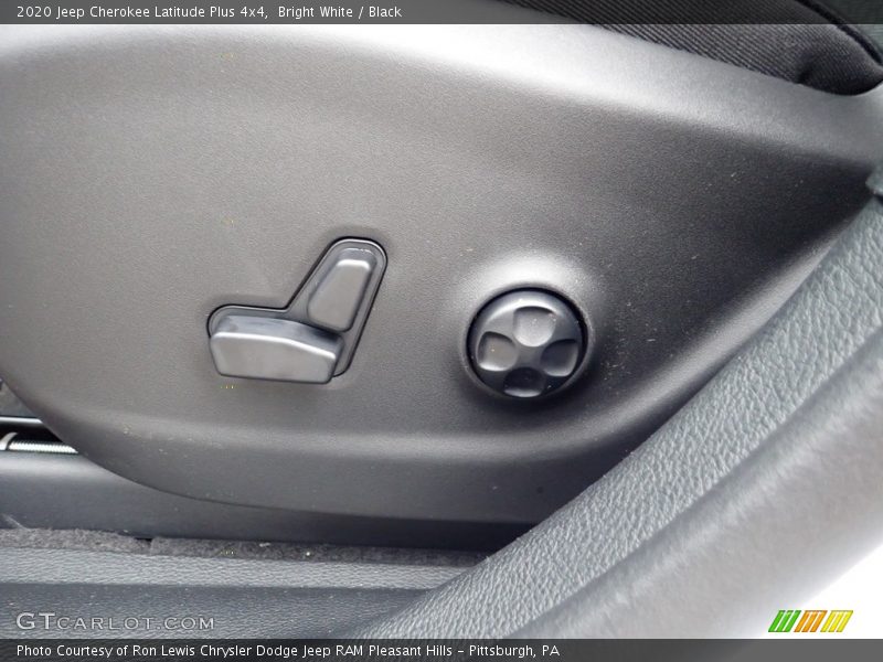 Bright White / Black 2020 Jeep Cherokee Latitude Plus 4x4