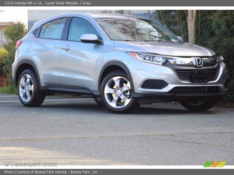 Lunar Silver Metallic / Gray 2020 Honda HR-V LX