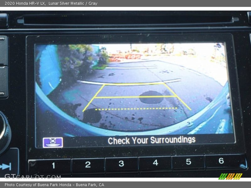 Lunar Silver Metallic / Gray 2020 Honda HR-V LX