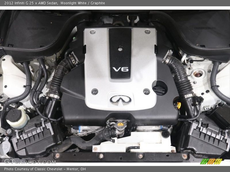  2012 G 25 x AWD Sedan Engine - 2.5 Liter DOHC 24-Valve CVTCS V6