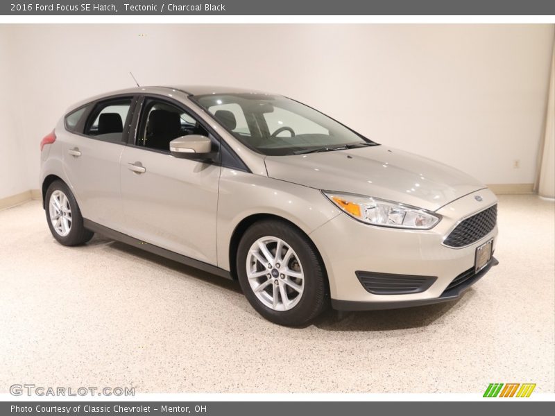 Tectonic / Charcoal Black 2016 Ford Focus SE Hatch