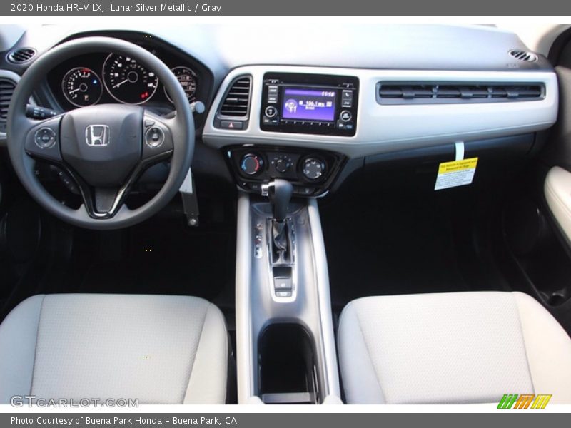 Lunar Silver Metallic / Gray 2020 Honda HR-V LX