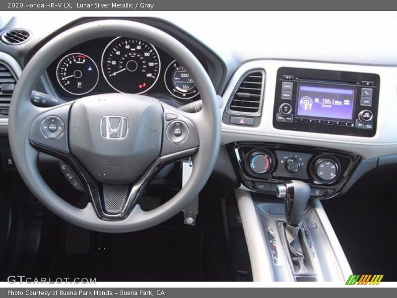 Lunar Silver Metallic / Gray 2020 Honda HR-V LX