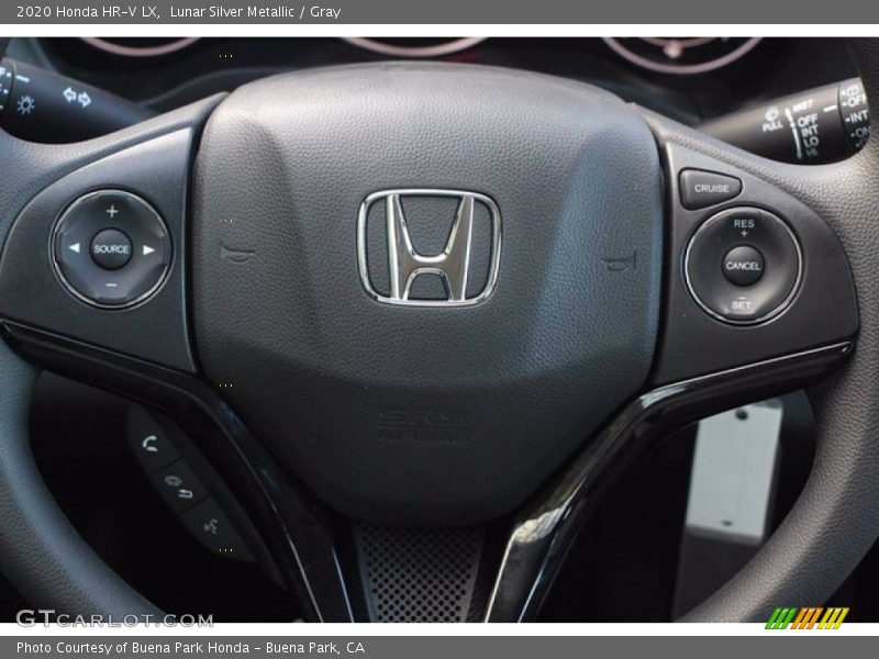 Lunar Silver Metallic / Gray 2020 Honda HR-V LX