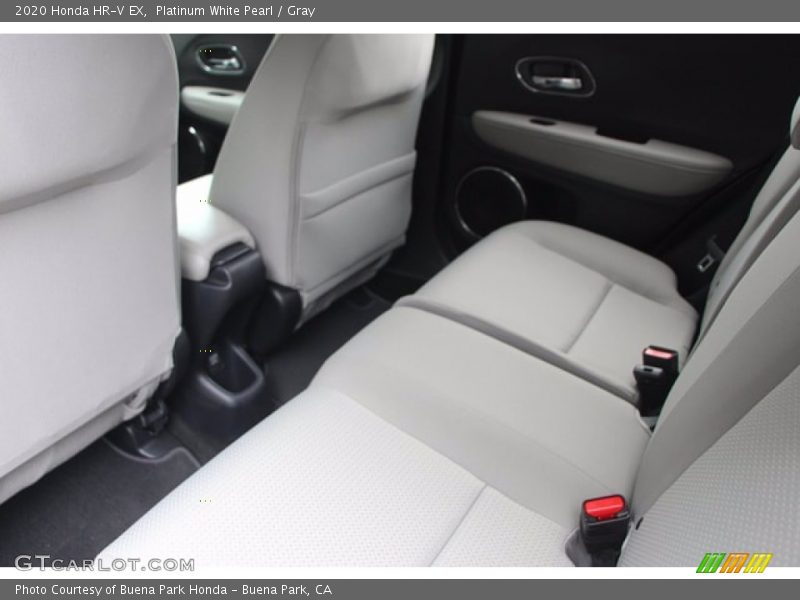 Platinum White Pearl / Gray 2020 Honda HR-V EX