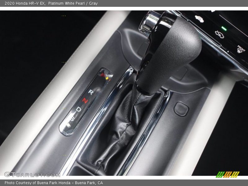 Platinum White Pearl / Gray 2020 Honda HR-V EX