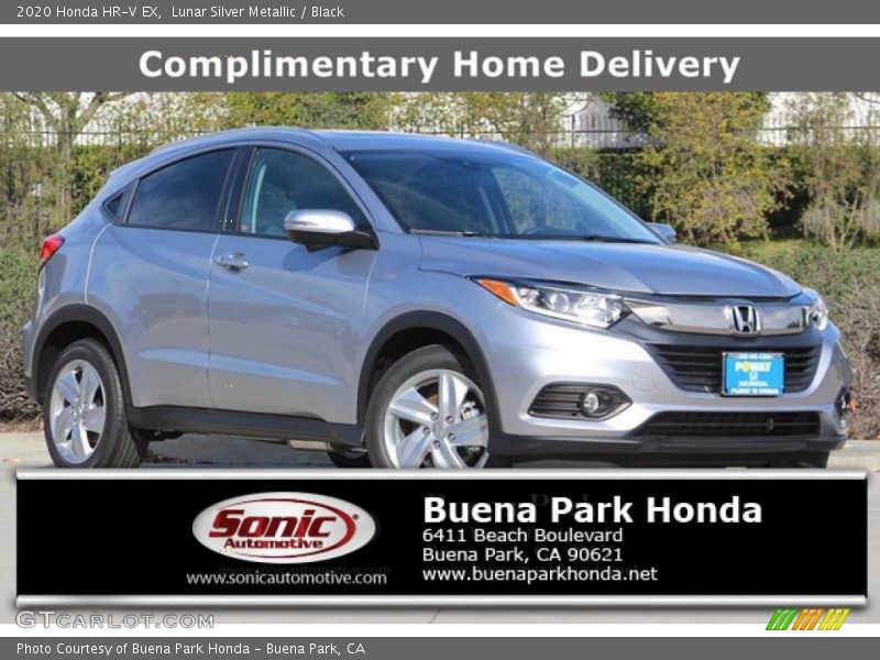 Lunar Silver Metallic / Black 2020 Honda HR-V EX