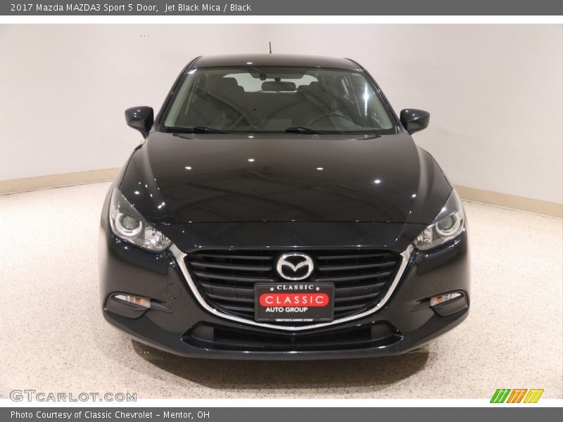 Jet Black Mica / Black 2017 Mazda MAZDA3 Sport 5 Door