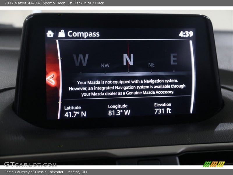 Controls of 2017 MAZDA3 Sport 5 Door