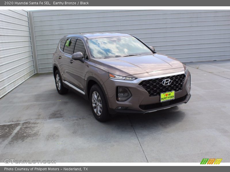 Earthy Bronze / Black 2020 Hyundai Santa Fe SEL