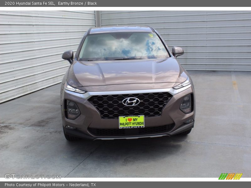 Earthy Bronze / Black 2020 Hyundai Santa Fe SEL