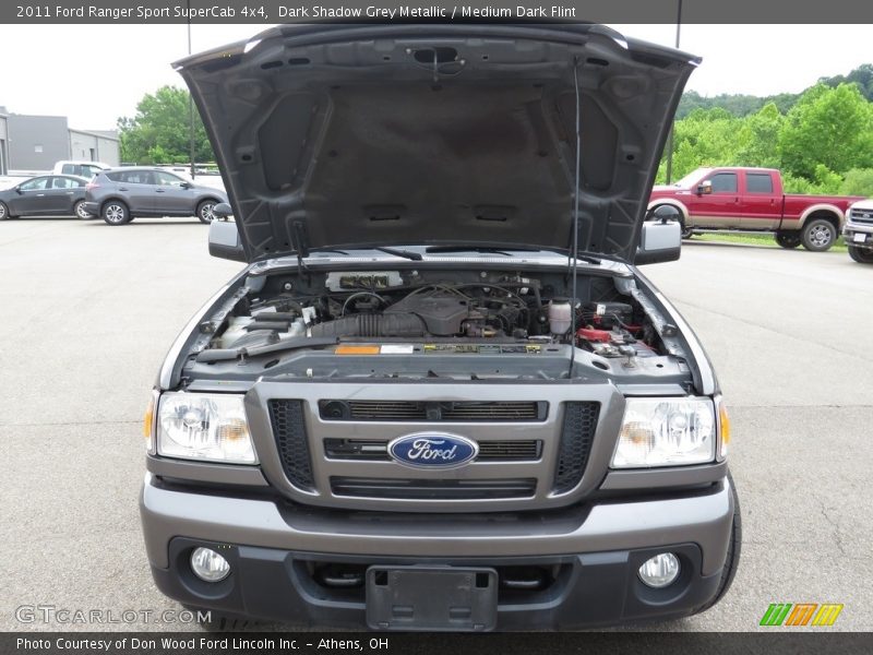 Dark Shadow Grey Metallic / Medium Dark Flint 2011 Ford Ranger Sport SuperCab 4x4