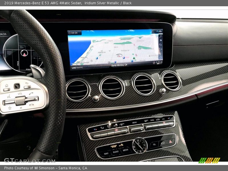 Iridium Silver Metallic / Black 2019 Mercedes-Benz E 53 AMG 4Matic Sedan