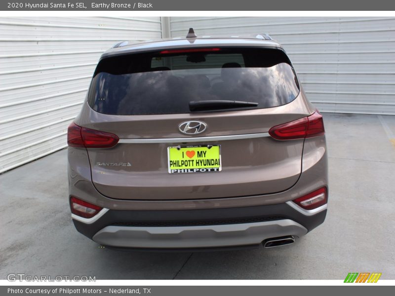 Earthy Bronze / Black 2020 Hyundai Santa Fe SEL