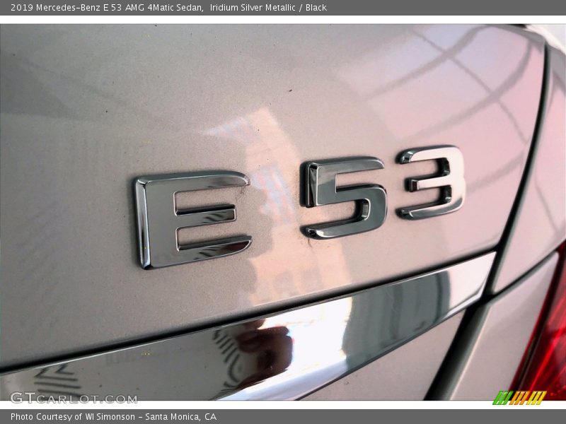 Iridium Silver Metallic / Black 2019 Mercedes-Benz E 53 AMG 4Matic Sedan