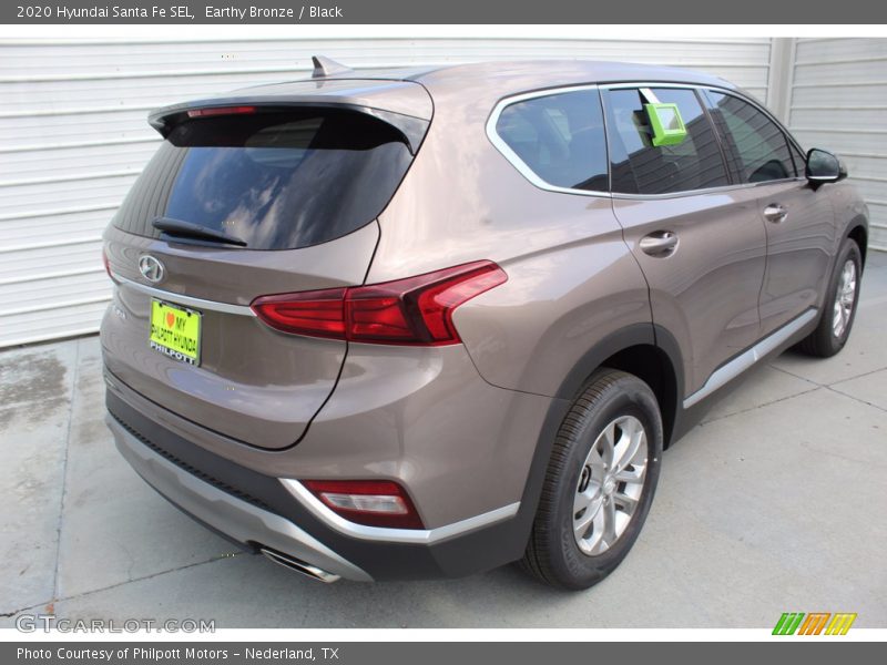 Earthy Bronze / Black 2020 Hyundai Santa Fe SEL