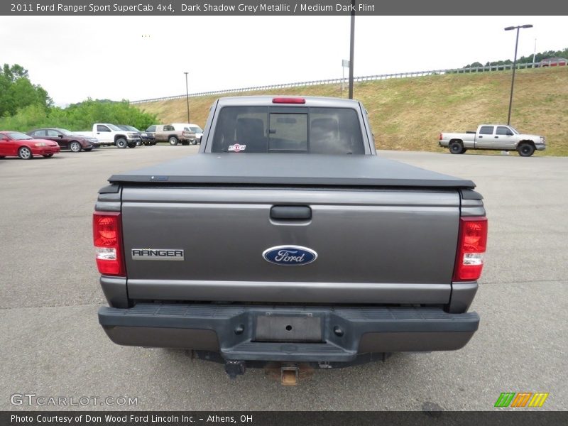 Dark Shadow Grey Metallic / Medium Dark Flint 2011 Ford Ranger Sport SuperCab 4x4